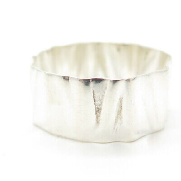 925 Sterling Silver Vintage Dominique Dinouart Mexico Band Ring Size 11.25 - Picture 6 of 8